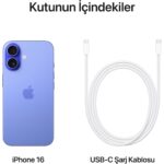 Apple iPhone 16 128GB Lacivert Taş - Görsel 9