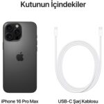 Apple iPhone 16 Pro Max 256GB Siyah - Görsel 9