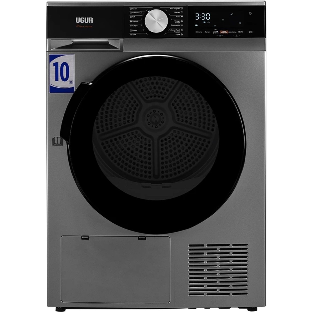 Uğur 10 kg Kurutma Makinesi A Enerji Sınıfı Isı Pompalı Kırışıklık Önleyici Özellikler 3103 G101
