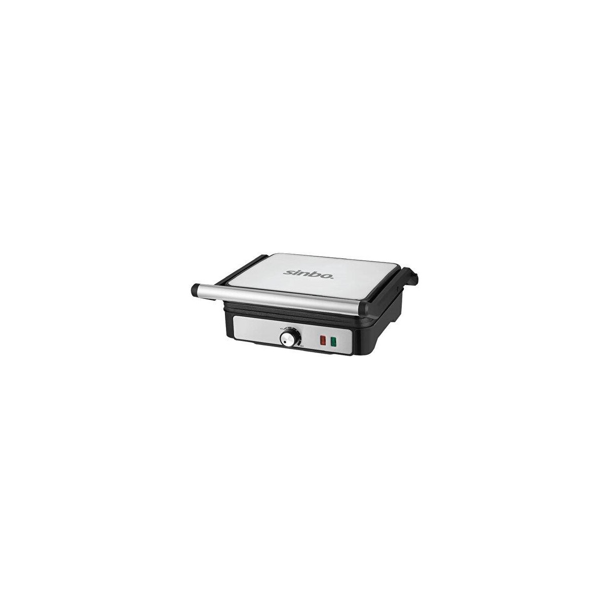 Sinbo SSM-2590 2000 W Güçlü Metal Tost Makinesi Izgara Özelliği ile Gri Renk