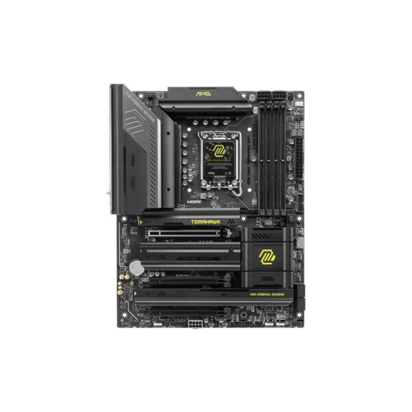 MSI Mag Z890 Tomahawk Wıfı Soket 1851 Ddr5 9200MHZ(OC) USB 20GBPS 4xm.2 2xtb4 HDMI Dısplay 5g Lan Wıfı 7 Atx