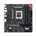 ASUS TUF GAMING B850M-PLUS WIFI AMD B850 AM5 DDR5 8000 DP HDMI 3x M2 USB3.2 Gen 2x2 WiFi 6E + BT AURA RGB 2.5Gbit LAN mATX - Görsel 2