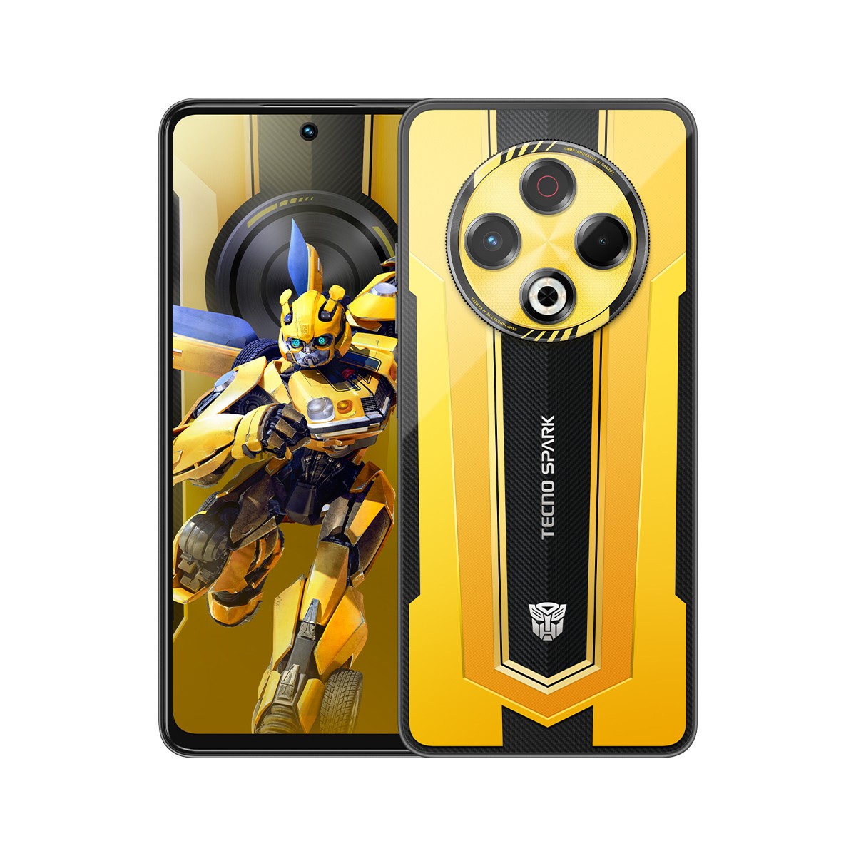 Tecno Spark 30 Transformers Edition 256 GB 8 GB Ram (Tecno Türkiye Garantili) Sarı