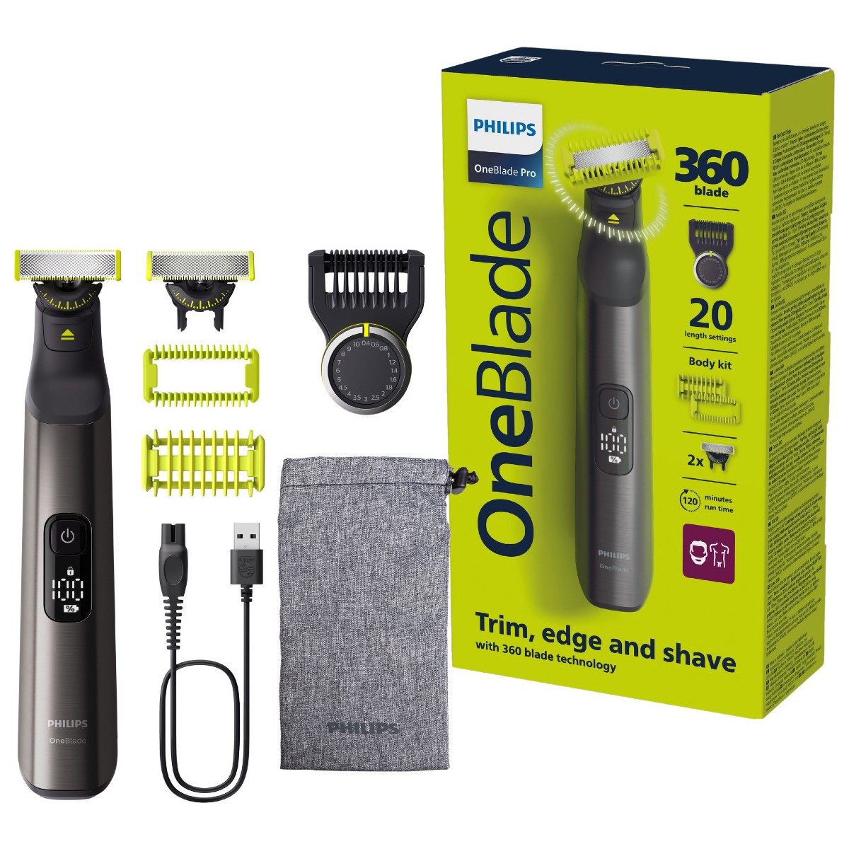 Philips Qp6552/15 Oneblade Pro Face & Body
