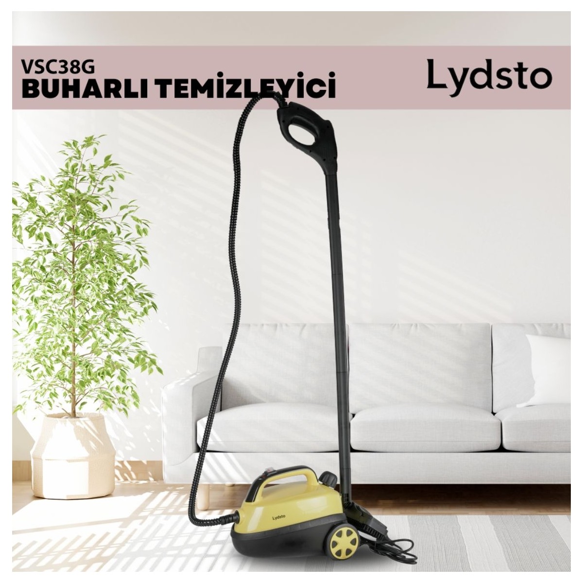 Lydsto VSC28G Multifonksiyonel Buharlı Temizleyici - Lydsto Türkiye Garantili
