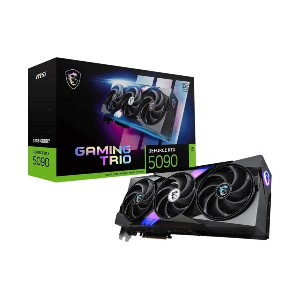 MSI GeForce RTX 5090 32G GAMING TRIO OC 32GB GDDR7 512 Bit DLSS 4 Ekran Kartı