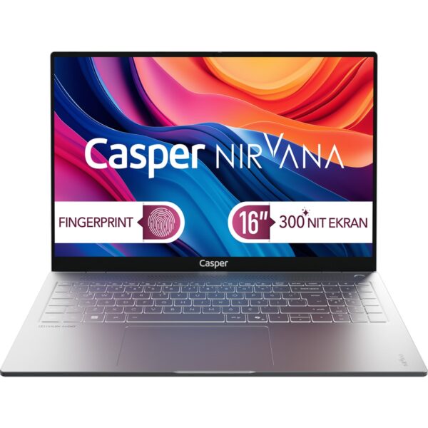 Casper Nirvana S100 300NIT i7-13620H 16GB DDR5 250GB SSD 16" Freedos Laptop S100.1362-BU00X-G-F