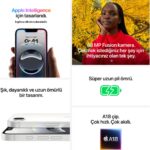Apple iPhone 16e 128GB Beyaz - Görsel 7