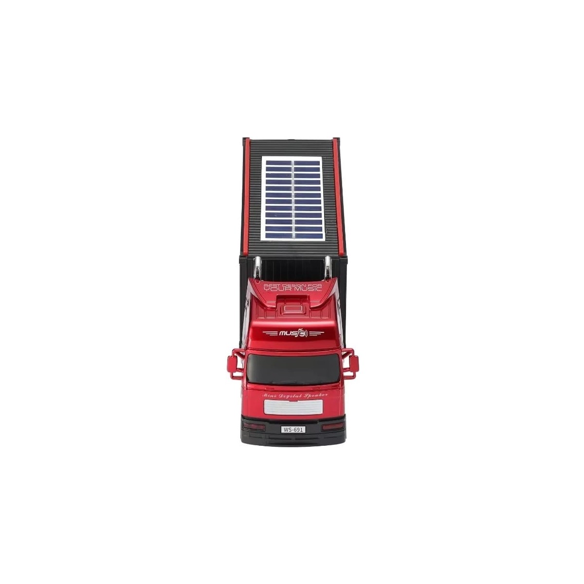 Güneş Enerjili Kamyon Tır Araba Kablosuz Bluetooth Hoparlör Speaker 10 Watt Tws Fm Radyo Sd Kart USB