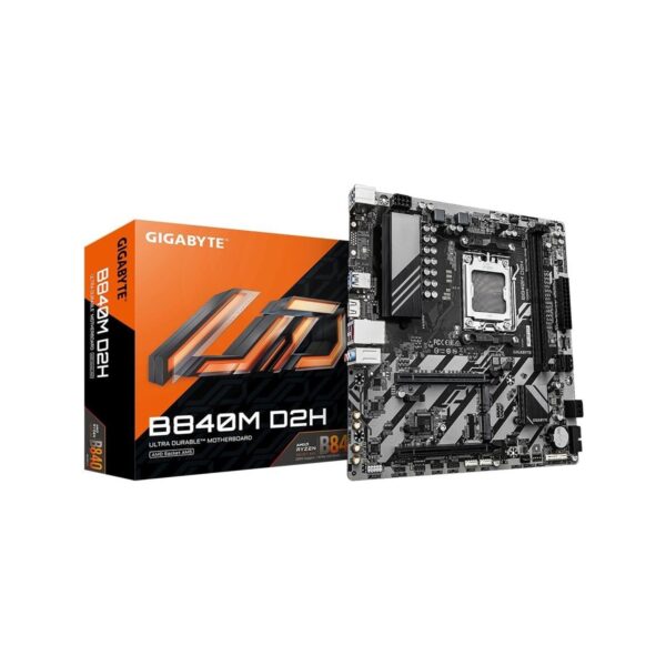 Gigabyte Gıgabyte B840M-D2H Amd B860M Soket Am5 Ddr5 7600MHZ(OC) M.2 Anakart