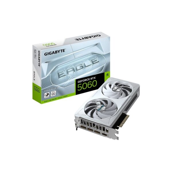 Gigabyte Gıgabyte Geforce Rtx 5060 Eagle Oc Ice 8g Gddr7 8gb 128BIT Dlss 4 GV-N5060EAGLEOC Ice-8gd Nvıdıa Ekran Kartı