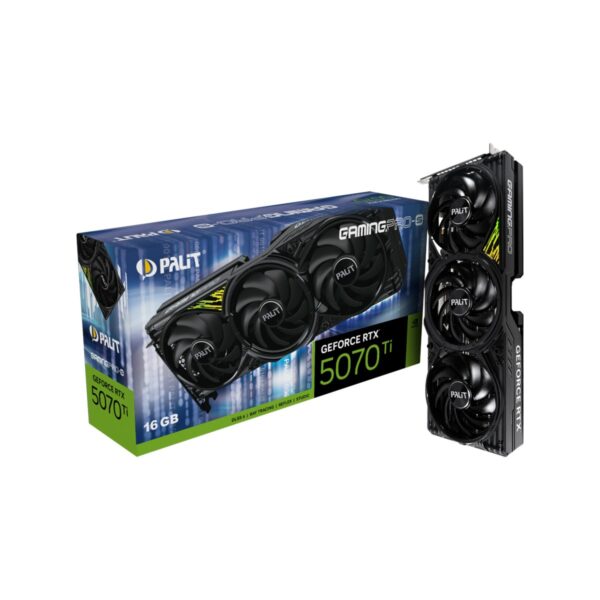 Palit RTX5070TI Gamingpro-S 16GB 256BIT Gddr7 Ekran Kartı NE7507T019T2-GB2031U