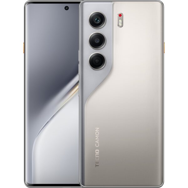 TECNO CAMON 40 Pro 5G 256 GB 12 GB Ram (Tecno Türkiye Garantili) Titanyum Grisi