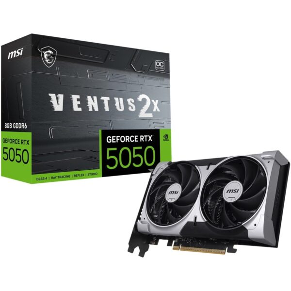 MSI Msı VGA Geforce Rtx 5050 8g Ventus 2x Oc RTX5050 8gb Gddr6 128B DX12 Pcıe 5.0 X16 (3xdp 1xhdmı)
