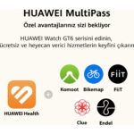 Huawei Watch GT 6 41 mm - Siyah (14 güne varan pil ömrü, Sağlık Takibi, Bisiklet Özelliği, iOS & Android Uyumlu) - Görsel 10