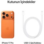 Apple iPhone 17 Pro 512 GB Kozmik Turuncu - Görsel 8