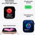 Apple Watch Series 11 Gps, 46 mm Simsiyah Alüminyum kasa ve Siyah Spor kordon - S/m - Görsel 3
