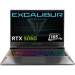 Casper Excalibur G870 Intel Core i7 13620H 24GB 1TB SSD RTX5060 Freedos 15.6" 165Hz Taşınabilir Bilgisayar G870.1362-CF60X-C
