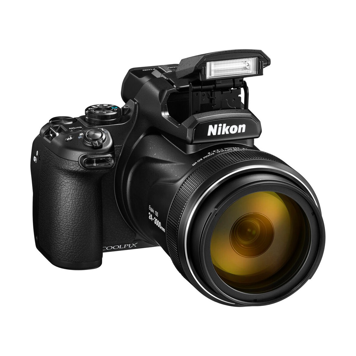 Nikon Coolpix P1100 16 MP Fotoğraf Makinesi  ( 2 Yıl Nikon Türkiye Distribütör Garantili) 4K Video Çekim Özelliği ile Wi-Fi Bağlantılı