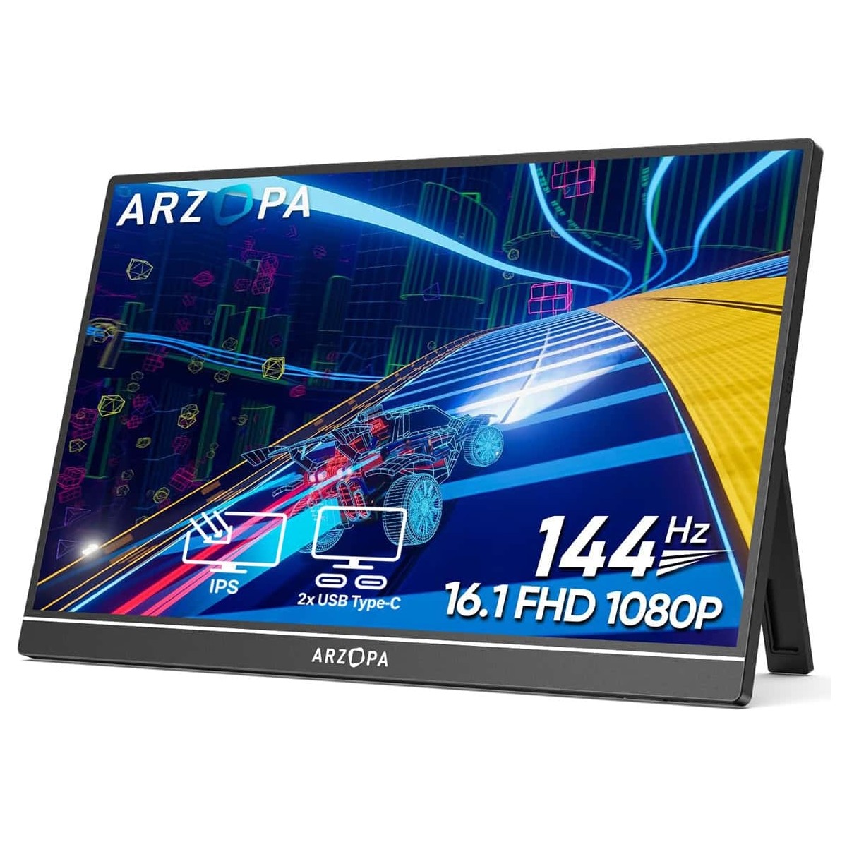 ARZOPA Z1FC 16.1 inç 144Hz Full HD IPS Type-C Taşınabilir Monitör
