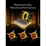 Game Garaj Slayer R9T-5060 C7 AMD Ryzen 9 8945HX 16GB 1TB SSD RTX5060 Freedos 16" Taşınabilir Bilgisayar - Görsel 3