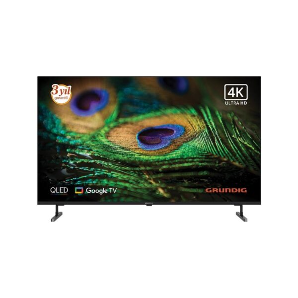 Grundig 55GQ750A 55'' 139 Ekran Uydu Alıcılı  4K Ultra HD Google Smart QLED TV