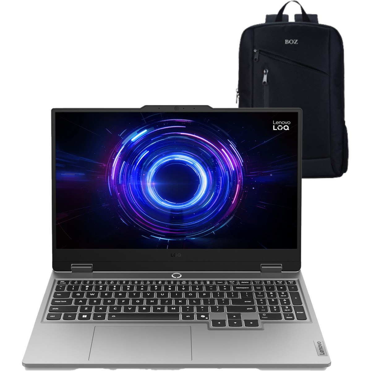 Lenovo Loq Intel Core I7 13650HX 24GB 1 Tb SSD RTX5060 Windows 11 Pro 15.6" Fhd 144Hz Oyuncu Taşınabilir Bilgisayar 83JE00ERTR + Boz Çanta
