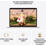 Apple MacBook Air M5 16GB 512GB SSD macOS 13" Taşınabilir Bilgisayar Yıldız Işığı MDHA4TU/A - Görsel 5