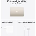 Apple MacBook Air M5 16GB 512GB SSD macOS 13" Taşınabilir Bilgisayar Yıldız Işığı MDHA4TU/A - Görsel 9