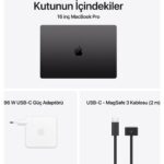 Apple MacBook Pro M5 Max 48GB 2TB SSD macOS 16" Taşınabilir Bilgisayar Uzay Siyahı MGEE4TU/A - Görsel 10