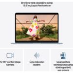 Apple MacBook Air M5 16GB 512GB SSD macOS 13" Taşınabilir Bilgisayar Gök Mavisi MDHH4TU/A - Görsel 5