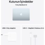 Apple MacBook Air M5 16GB 512GB SSD macOS 13" Taşınabilir Bilgisayar Gök Mavisi MDHH4TU/A - Görsel 9
