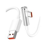 Teknofone Xiaomi Uyumlu Kablo 120 W 1 M, 90 Derece Kablo USB Tip C Şarj Cihazı 6A 120 Watt Turbo Hızlı Şarj Xiaomi 14 13 Ultra 12 Lite 12X, Redmi Note 13 12 11 Pro, Mi 11 Ultra 11I 10T Lite Için