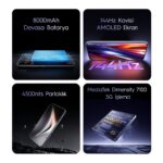 Tecno Pova Curve 2 5G 128 GB 8 GB Ram (Tecno Türkiye Garantili) Titanyum Gri - Görsel 3
