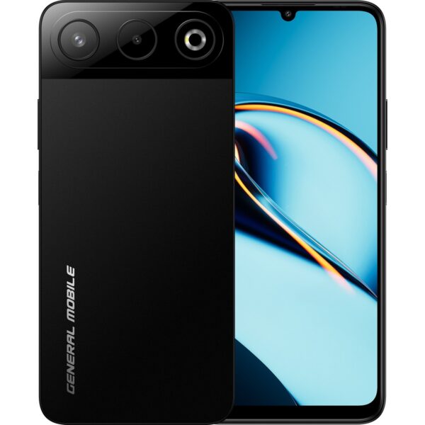 General Mobile Gm 26 5g Siyah 20GB Ram (8+12) + 256GB Hafıza