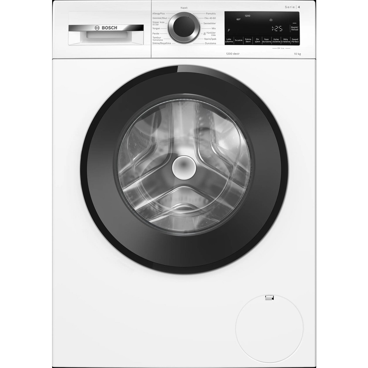 Bosch WGA25203TR 10 kg 1200 Devir Çamaşır Makinesi