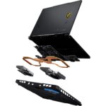 MSI CROSSHAIR 16 MAX HX E2WGXK-043TR Intel Core Ultra 9 275HX 32GB 1TB SSD RTX 5070 Windows 11 Home 16" Taşınabilir Bilgisayar - Görsel 9