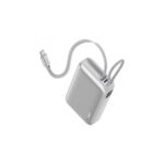 ttec ttec ReCharger Pro LCD 10.000mAh PD 35W USB-C Makaralı Kablolu Taşınabilir Hızlı Şarj Aleti / Powerbank 2BB276G