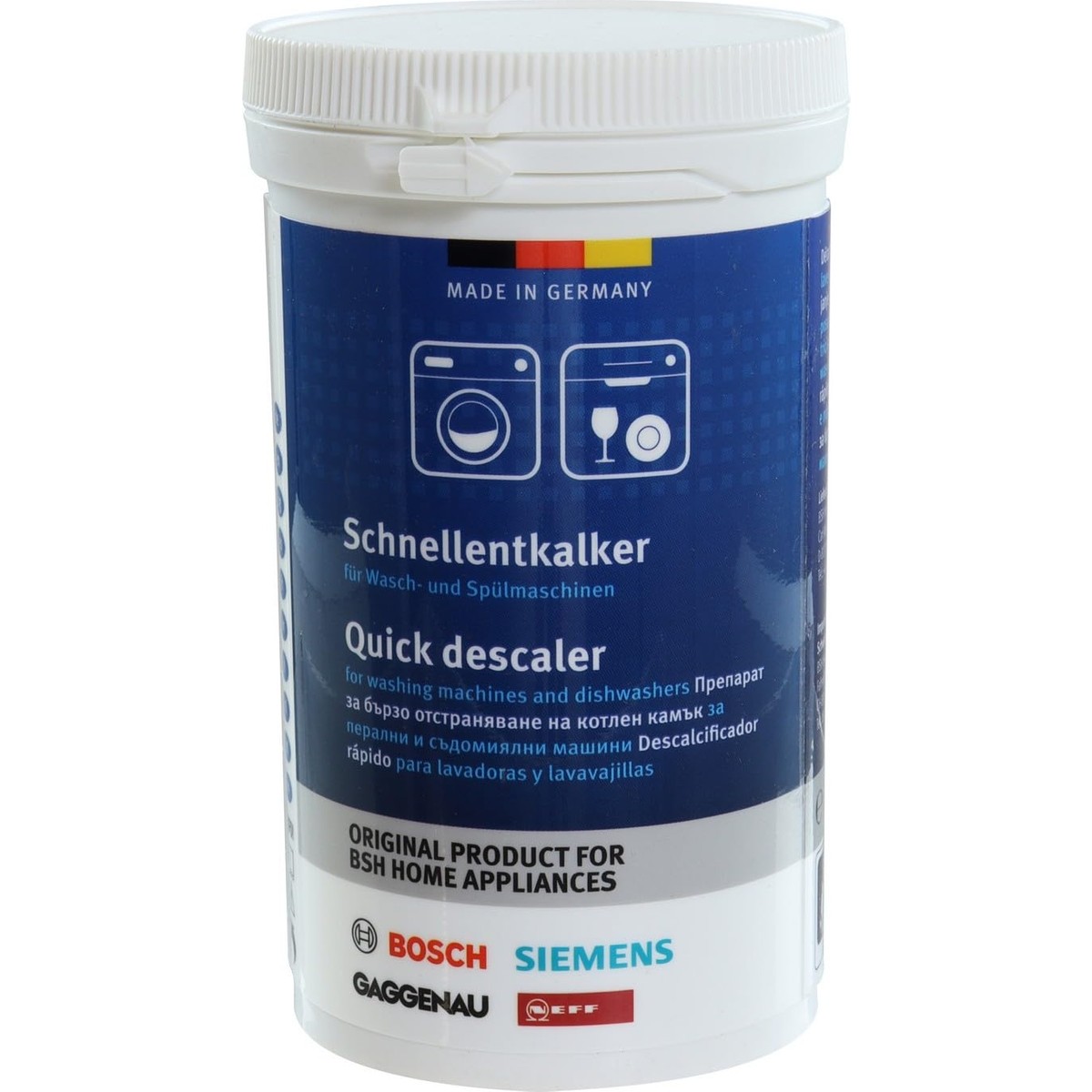 Gndz Home Bosch Neff & Siemens Çamaşır Makinesi ve Bulaşık Makinesi Kireç Önleyici Kireç Çözücü