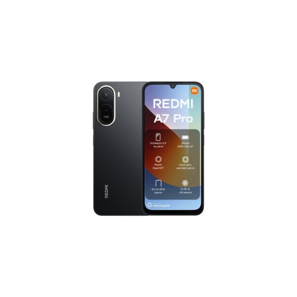 REDMI A7 Pro 128 GB 4 GB Ram (Xiaomi Türkiye Garantili) Siyah