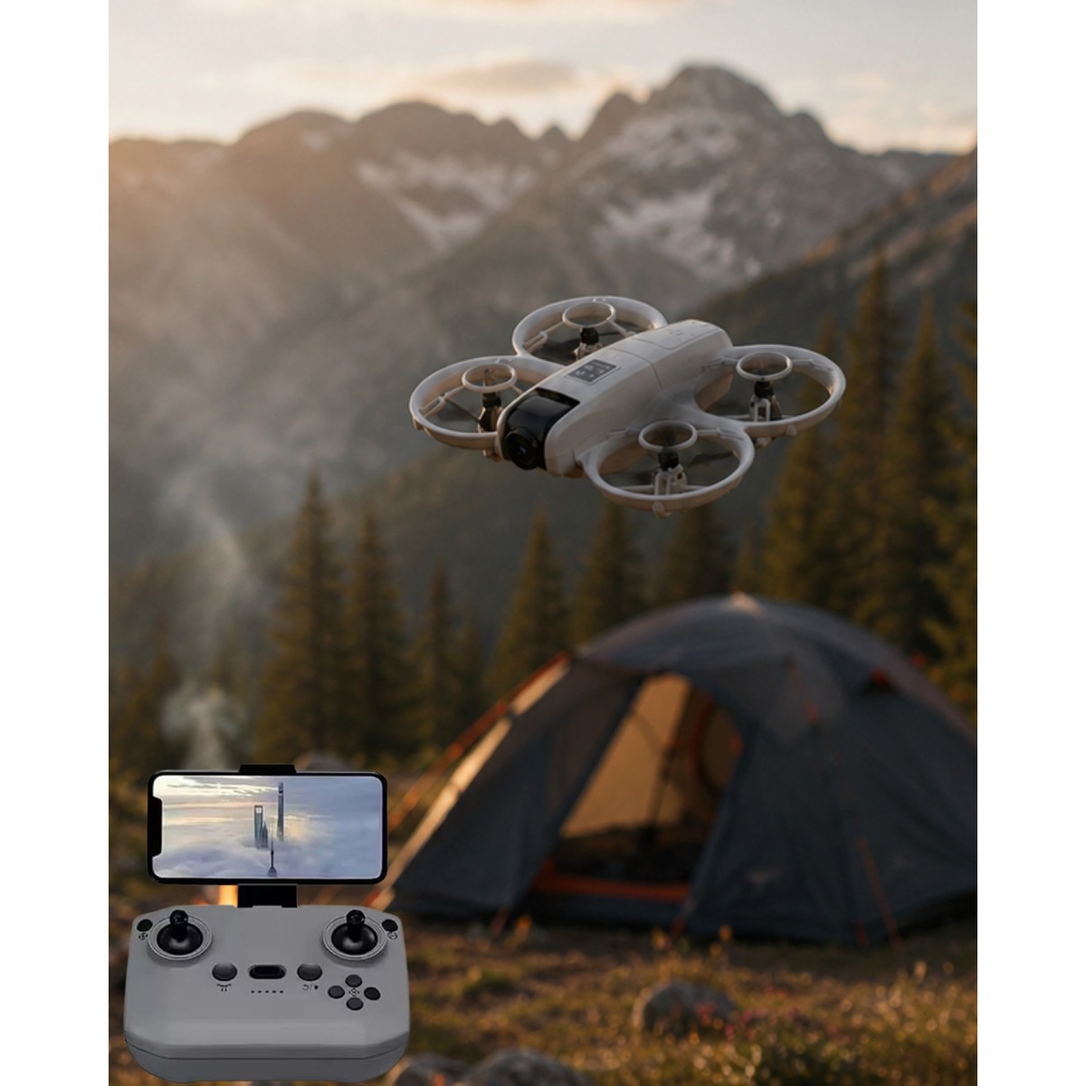 Arvonx Engel Algılamalı Drone Premium Oyuncak Uçak