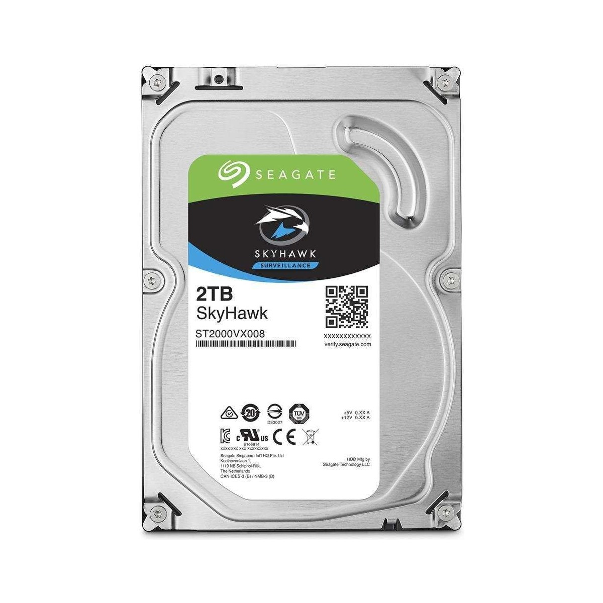 Seagate 2Tb ST2000VX008 Skyhawk 3,5" 64Mb 5900Rpm St2000Vx008 Harddisk (İthalat)