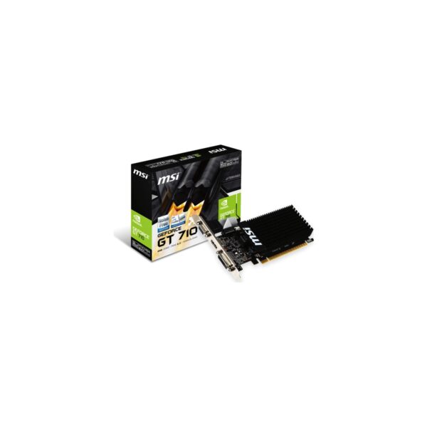 MSI Msı Vga Gt 710 2Gd3H Lp Gt710 2Gb Ddr3 64B Dx12 Pc Ekran Kartı