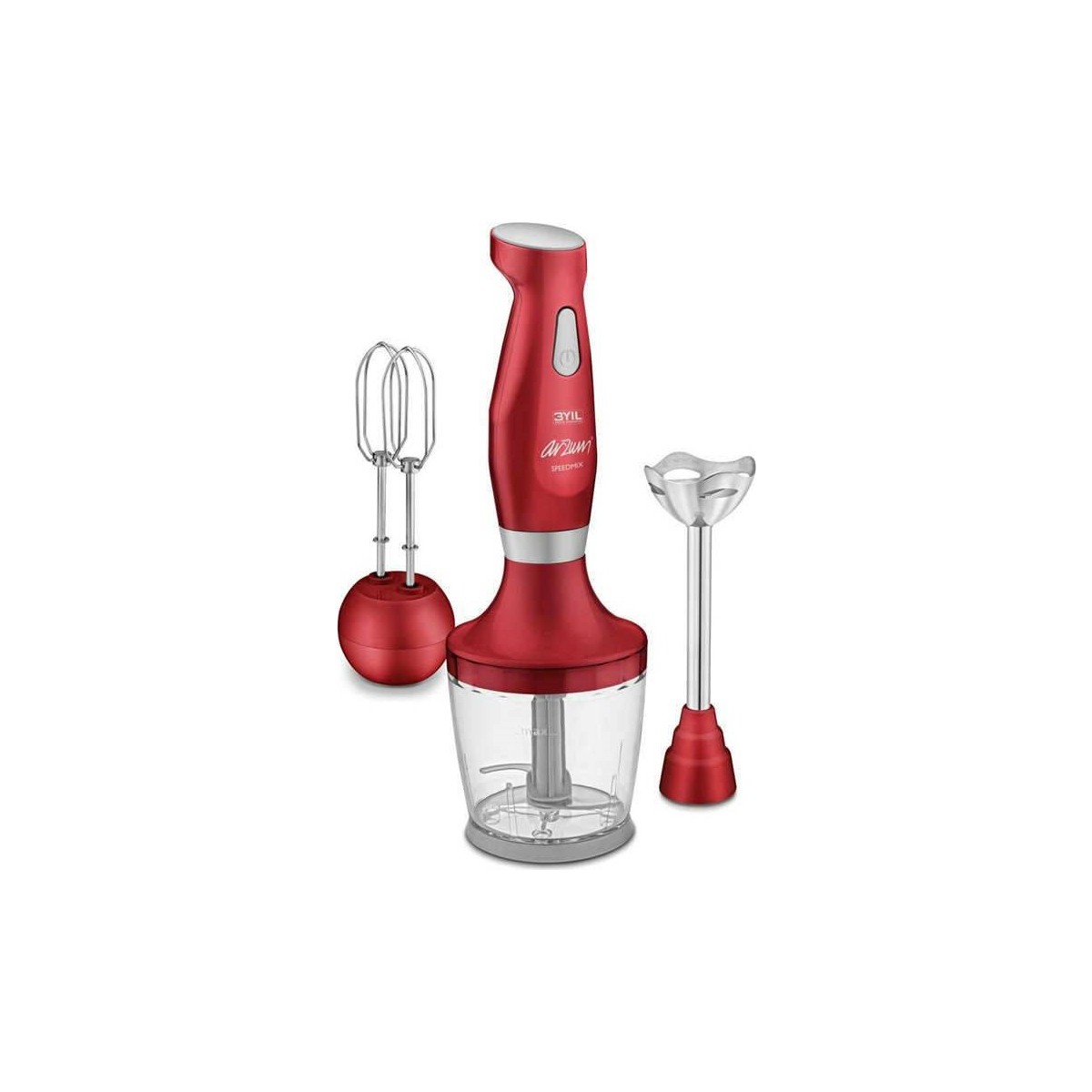 Arzum AR1013 Speedmix Kırmızı 600 W Blender Seti