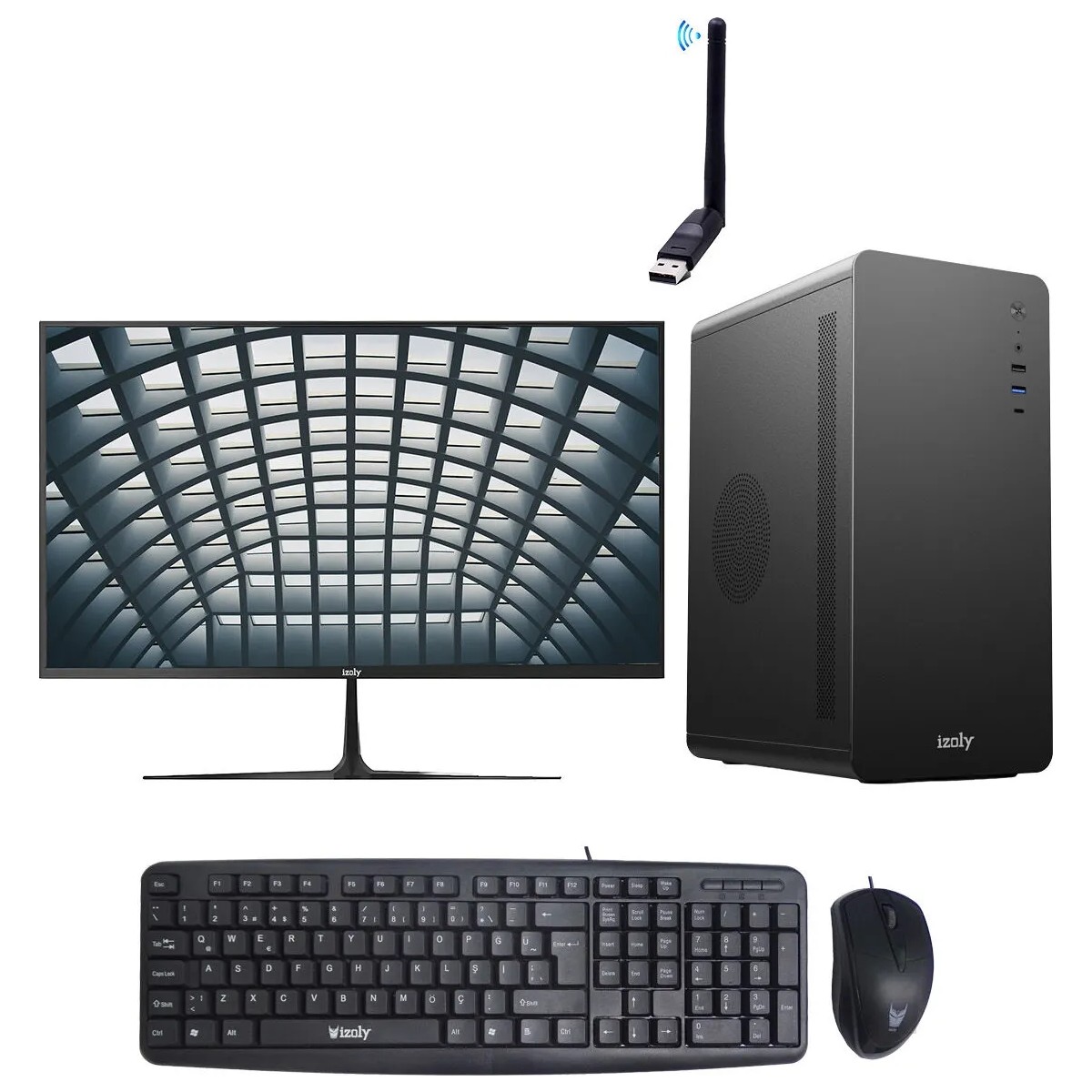 İzoly N5C i5-4440 8GB 128GB SSD 22" Oem Seti