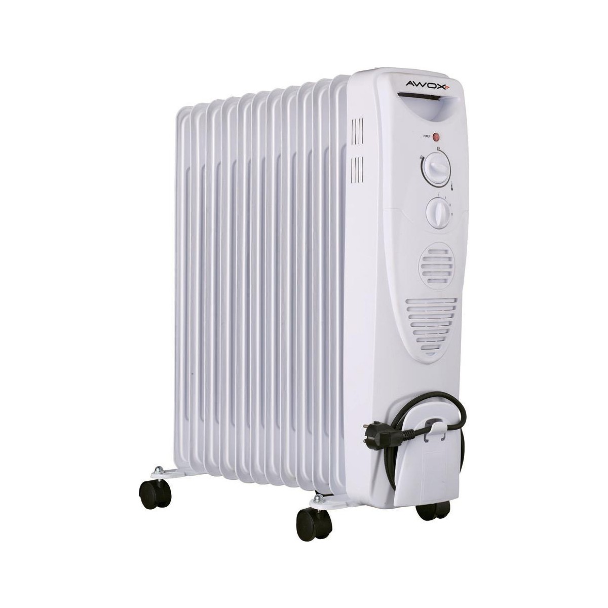 Awox 12 Dilim Yağlı Radyatör 2500 Watt Verimli Isıtma Gücü ile Termostat Kontrollü Tasarım