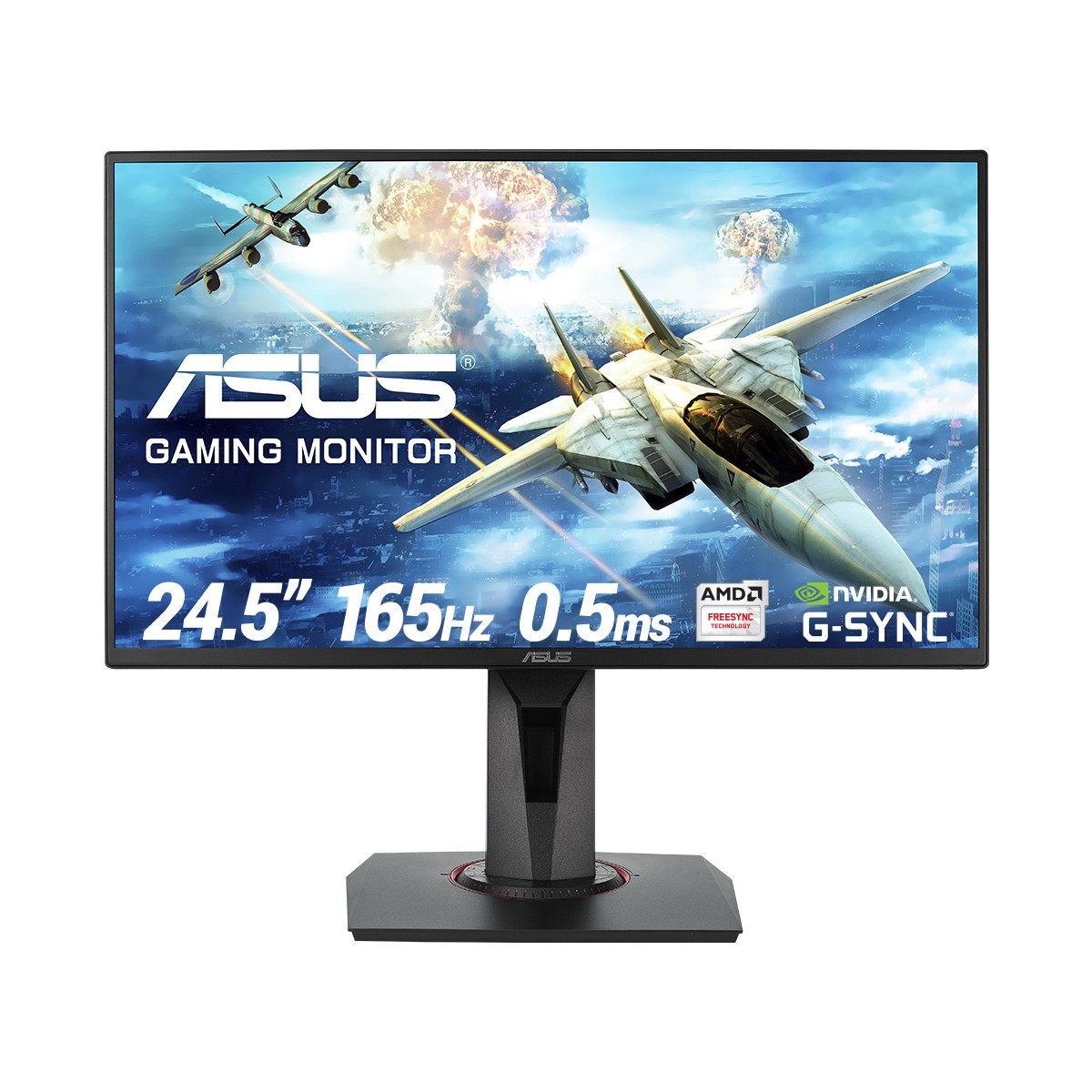 Asus VG258QR 24.5" 165Hz 0.5ms (HDMI + Display + DVI-D) FreeSync/GSync Full HD TN Oyuncu Monitör