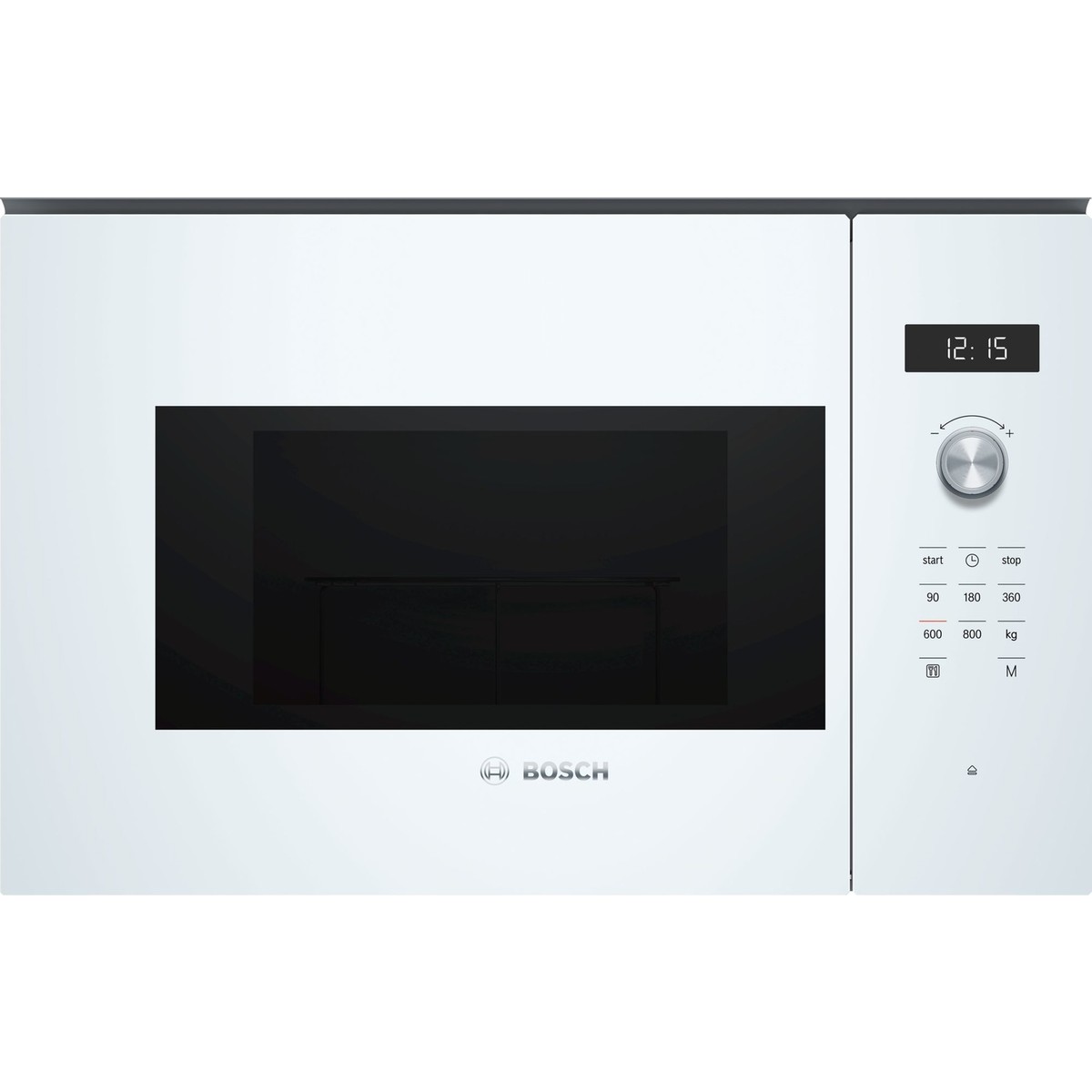 Bosch BFL524MW0 Ankastre Mikrodalga Fırın 800 W Beyaz Renkli Mekanik Kontrol Özellikli