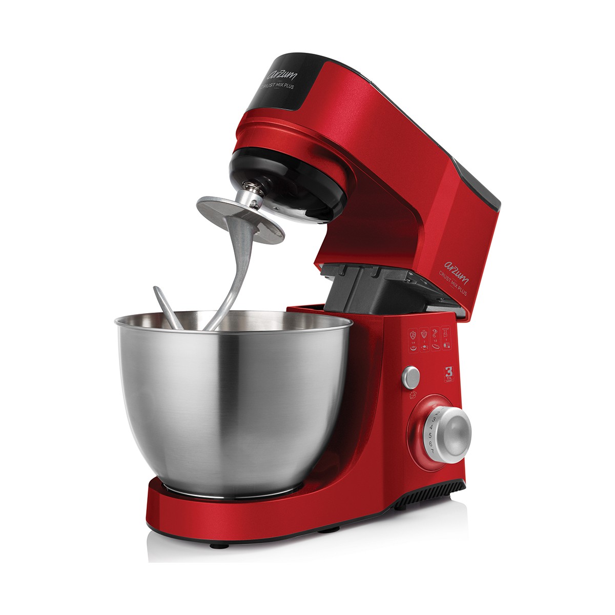 Arzum Ar1067 Crust Mix Plus Stand Mikser - Nar