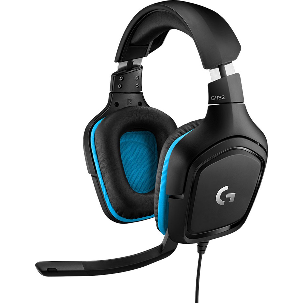 Logitech G432 7.1 Surround Siyah Gaming Kulaklık (981-000770)